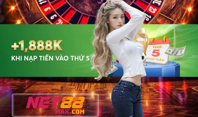 Siêu thưởng nạp tiền thứ 5 lên tới 1.888K Siêu thưởng nạp tiền thứ 5 lên tới 1.888K
