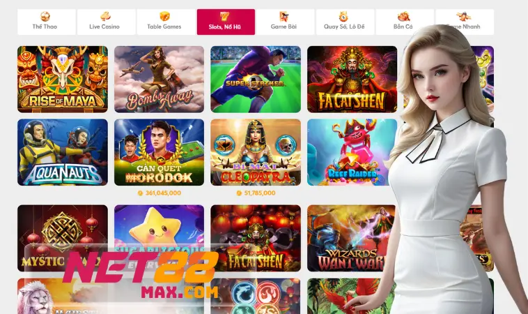 Slots Net88 và những game khủng không nên bỏ lỡ